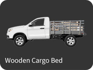 Wooden Cargo Bed
